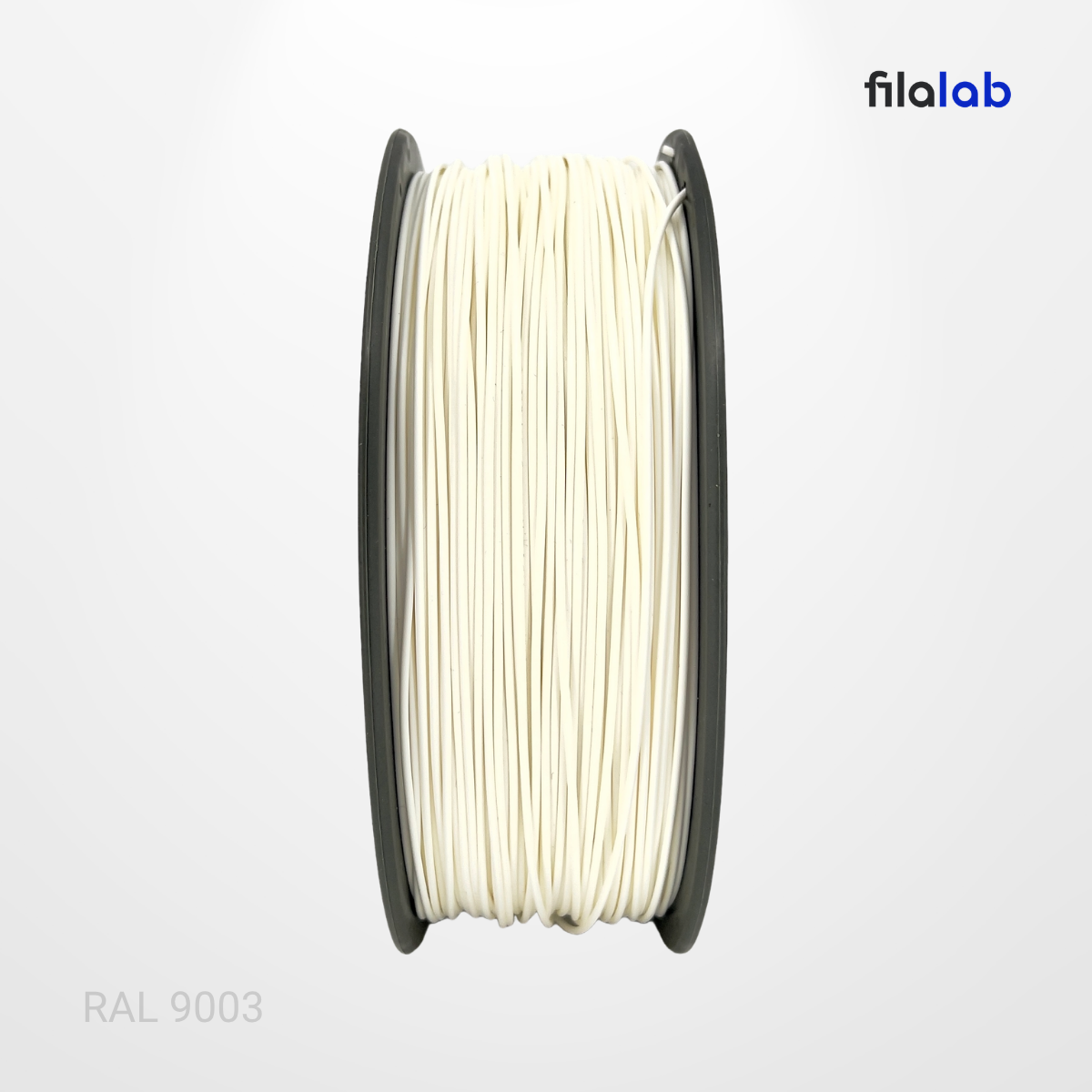 PLA 1.75 mm 1 kg — balts