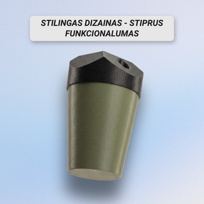 Karsējamās tabakas turētājs / pelnu trauks (piemērots IQOS ierīcei)